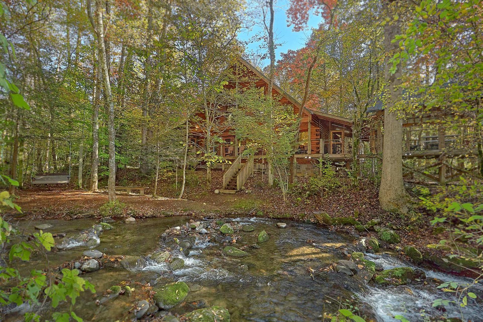 Creeksong Holiday Home Гатлінбург Екстер'єр фото